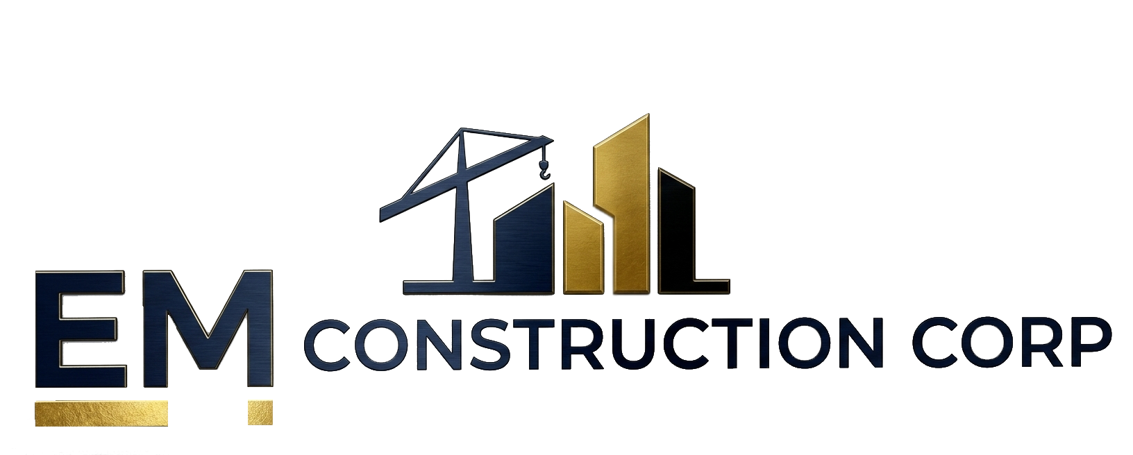 EM Construction Corp Logo